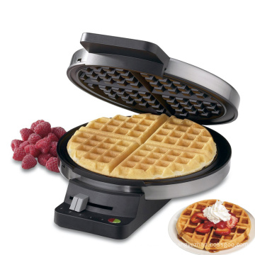 Máquina de waffle Acero inoxidable Termostato ajustable 5 Nivel de browning Fabricante de waffle eléctrico